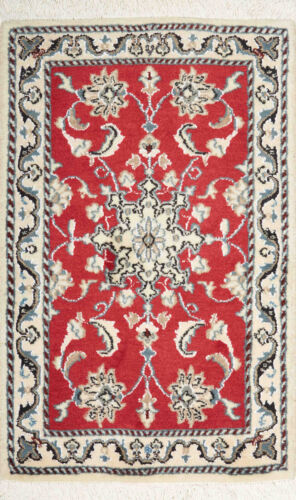 Persian - Nain 12 Lah - 90 x 60 cm - Red - Picture 1 of 5