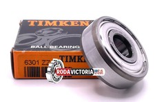TIMKEN 6301 ZZ DEEP GROOVE BALL BEARING METAL SHIELDED 12x37x12mm