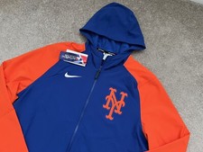 Nike MLB New York Mets Authentic Collection Zip Dugout Jacket Men Size 2XL New