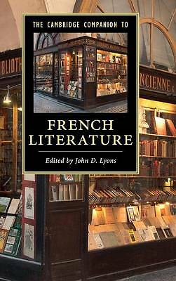 The Cambridge Companion to French Literature Lyons Hardback 9781107036048