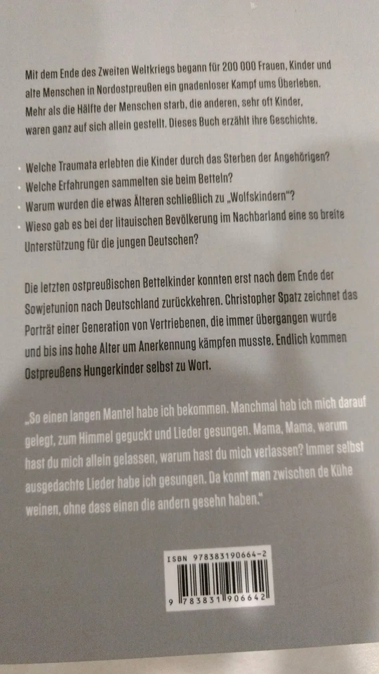 "NUR DER HIMMEL BLIEB DER SELBE " BOOK WRITTEN BY CHRISTOPHER SPATZ + FREE BOOK - Image 2 of 4