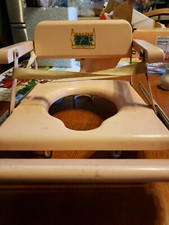 Vintage Little Toidey Wooden Child Toilet Training Chair Seat Mid-Century USA