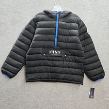 US Polo Assn Boys Jacket Large Black Puffer 1...