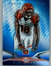 2014 Topps Platinum Blue Wave Refractors Football Card Pick