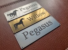 Stable Door Plaques Sign Name