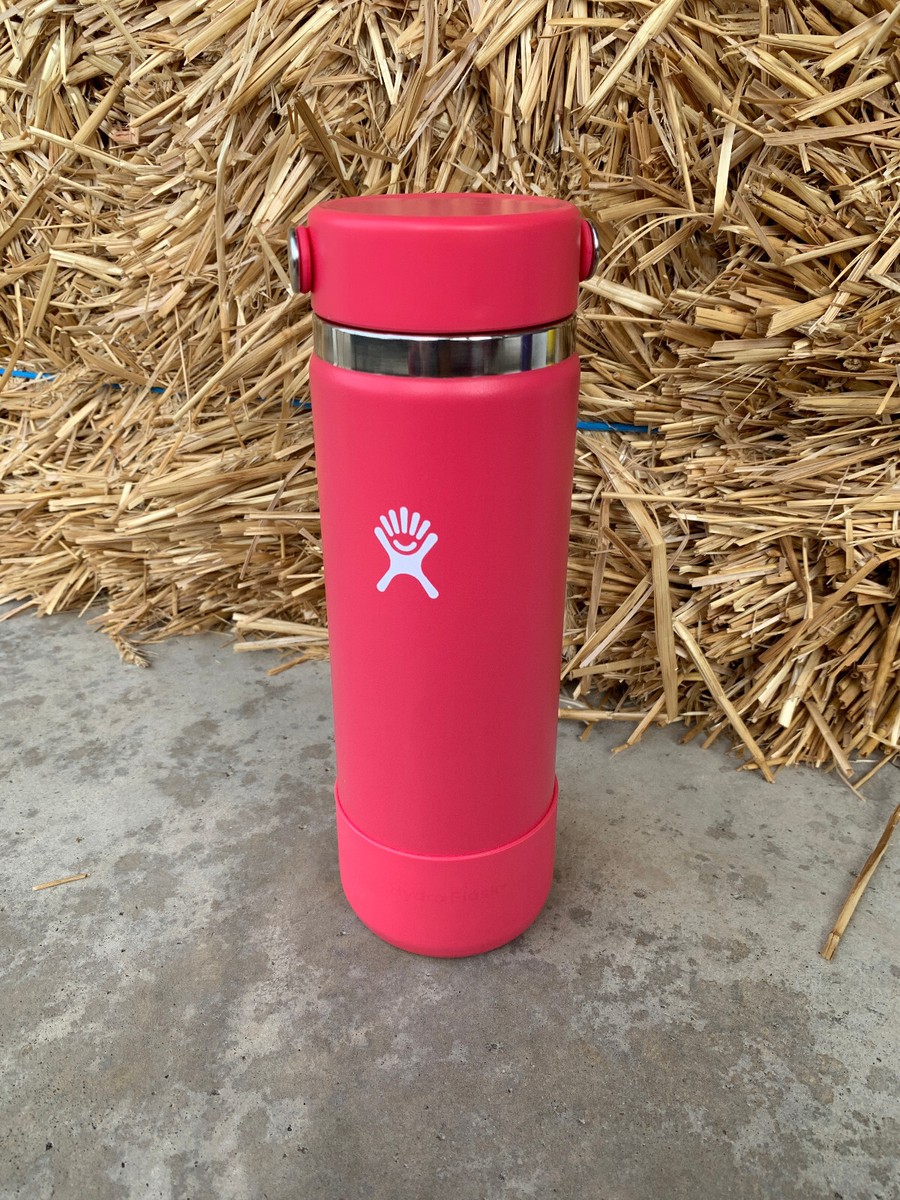 hydro flask limited edition NEW 20 oz watermelon with boot (slash