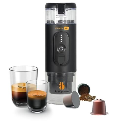 Handpresso E-presso+ | macchina espresso portatile alte prestazioni: (y5G)