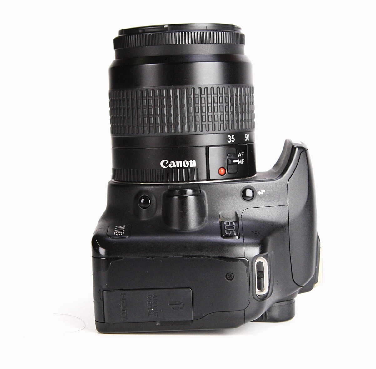 Canon EOS 500D DSLR Camera & Canon EF 3580mm Zoom Lens Kit Battery