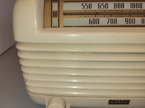 Vintage PHILCO TRANSITONE PT4 Tube Radio Early 1940's - Picture 4 of 18