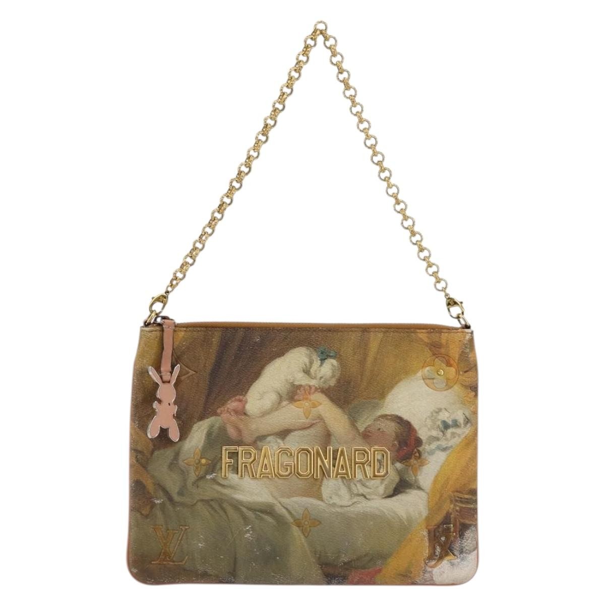 LOUIS VUITTON Masters Collection Pochette Plat Fragonard Bag