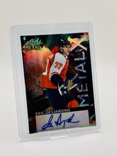 2026 Leaf Metal Hockey ERIC DESJARDINS Auto Autograph 1/1 🔥 - Metal X