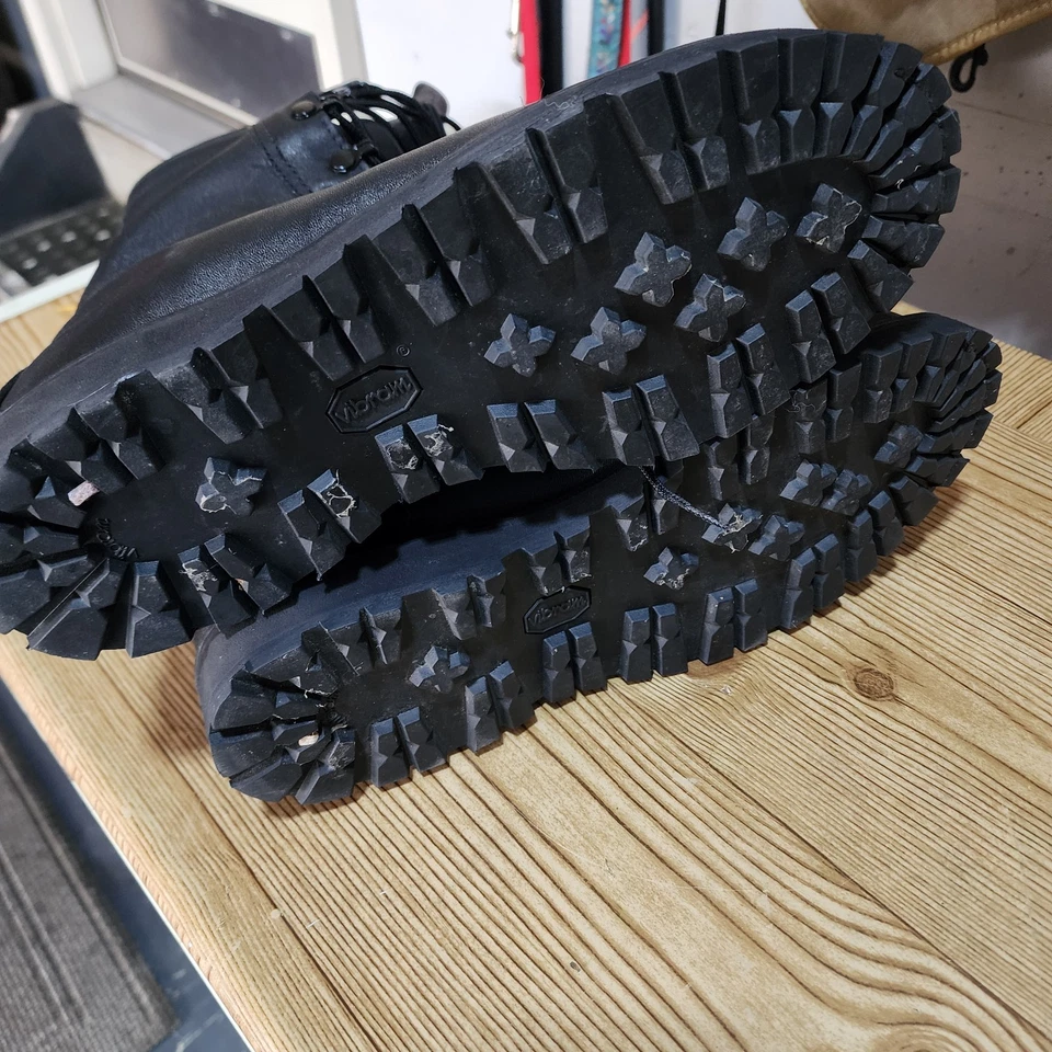 Botas de combate militares pretas BATES Gore-Tex Vibram biqueira de segurança masculina EUA 13 - Imagem 3 de 3