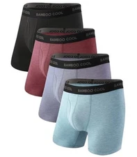  Men's Ultra Breathable Underwear,No Riding Up 3X-Large 01-multicolor (4 Pack)