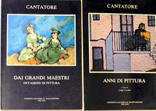 DOMENICO CANTATORE 2 cataloghi no Funi Carena Tosi Mafai Viviani Scipione