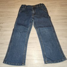 Carhartt Adjustable Medium Wash Jeans Youth Size 4 A2