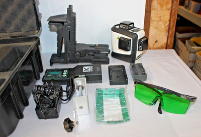 Kapro 883 Green PROLASER  3D Three line Laser - 360° Beams- IP65 With Hard Case