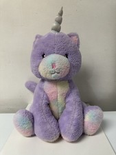 FAO Schwarz Kittycorn Glow Brights Toy Plush Sound Lights Plush Unicorn Cat 2020