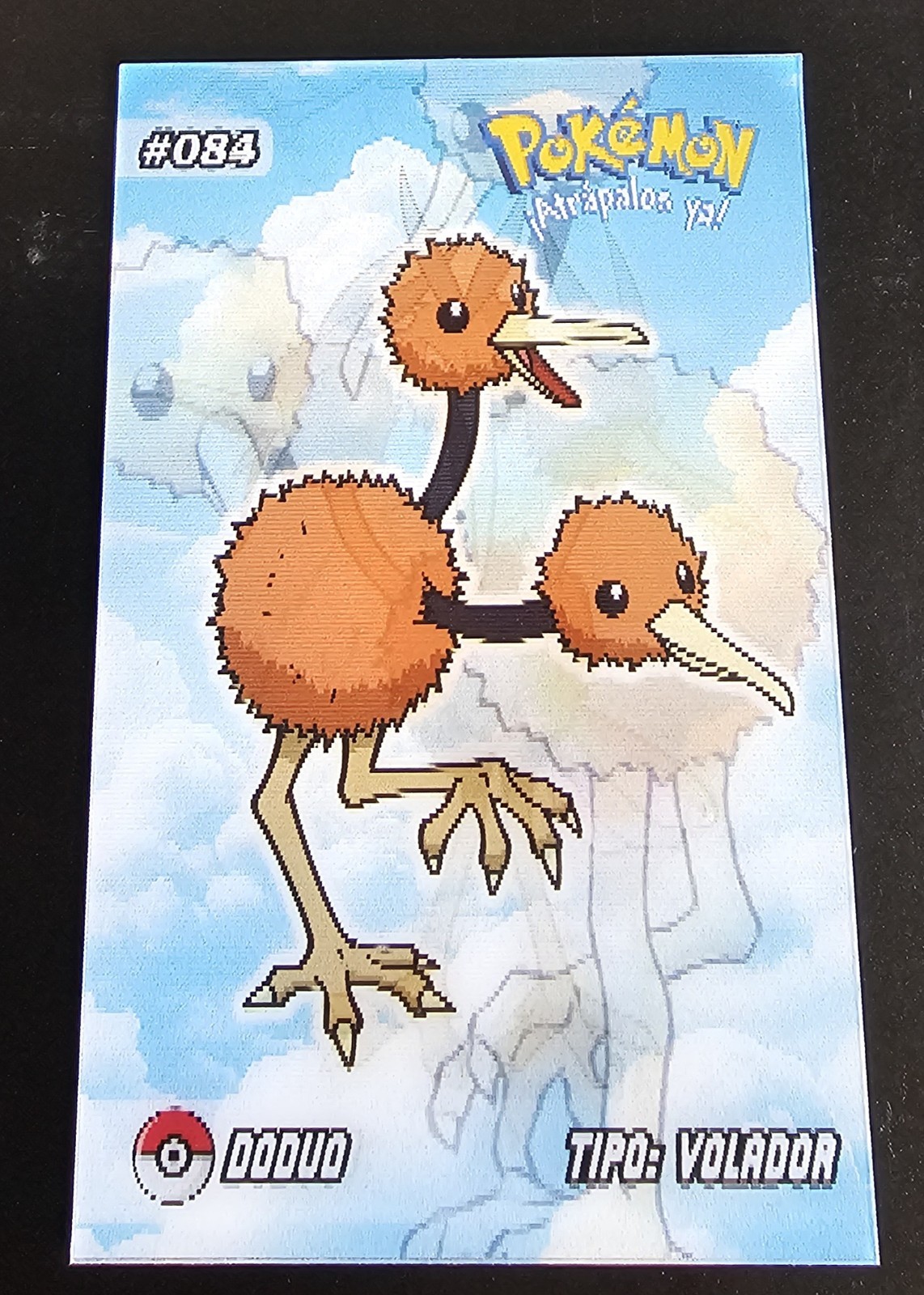 DODUO X DODRIO - POKEMON EVOLUTION RARE 3D CCG CARD