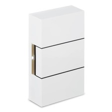 Classic Wired Doorbell  White. Traditional "Ding Dong" Sound. Easy install.