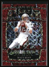 2022 Panini Select Draft Picks #78 Matt Ryan Red Lazer Prizm