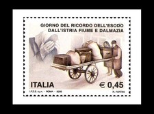 REP0243 - 2005 Exode d'Istrie, Fiume et Dalmatie MNH/**