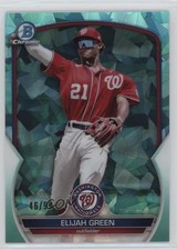 2023 Bowman Chrome Sapphire Edition Prospects Aqua 46/99 Elijah Green 0m4r