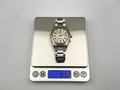SEIKO 7N42-8260 SBCA003 Quartz Field Watch Cream Dial Arabic Date