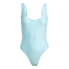 adidas Adicolor 3Stripes Swimsuit Womens Blue Casual Athletic JP0358