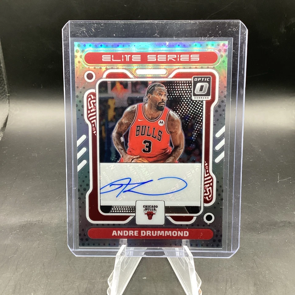2023 -2024 Donruss Optic Andre Drummond Elite Series Auto /99 - Image 2 of 4