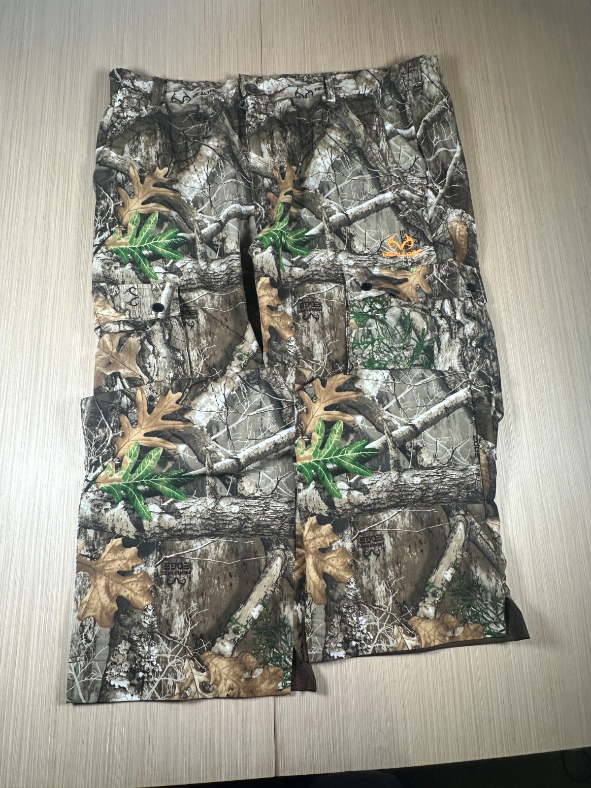 Realtree Camo Stretch Cargo Pants for Men 2XL Comfortable Performance Edge Design