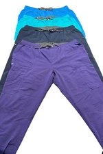 Preowned Koi Women’s Good Vibe 7-Pocket Elastic Waistband Cargo Jogger  Lg 4lot