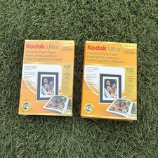 Kodak Ultra Premium Photo Paper 4 x 6 Inches High Gloss 200 Sheets New/Open Box