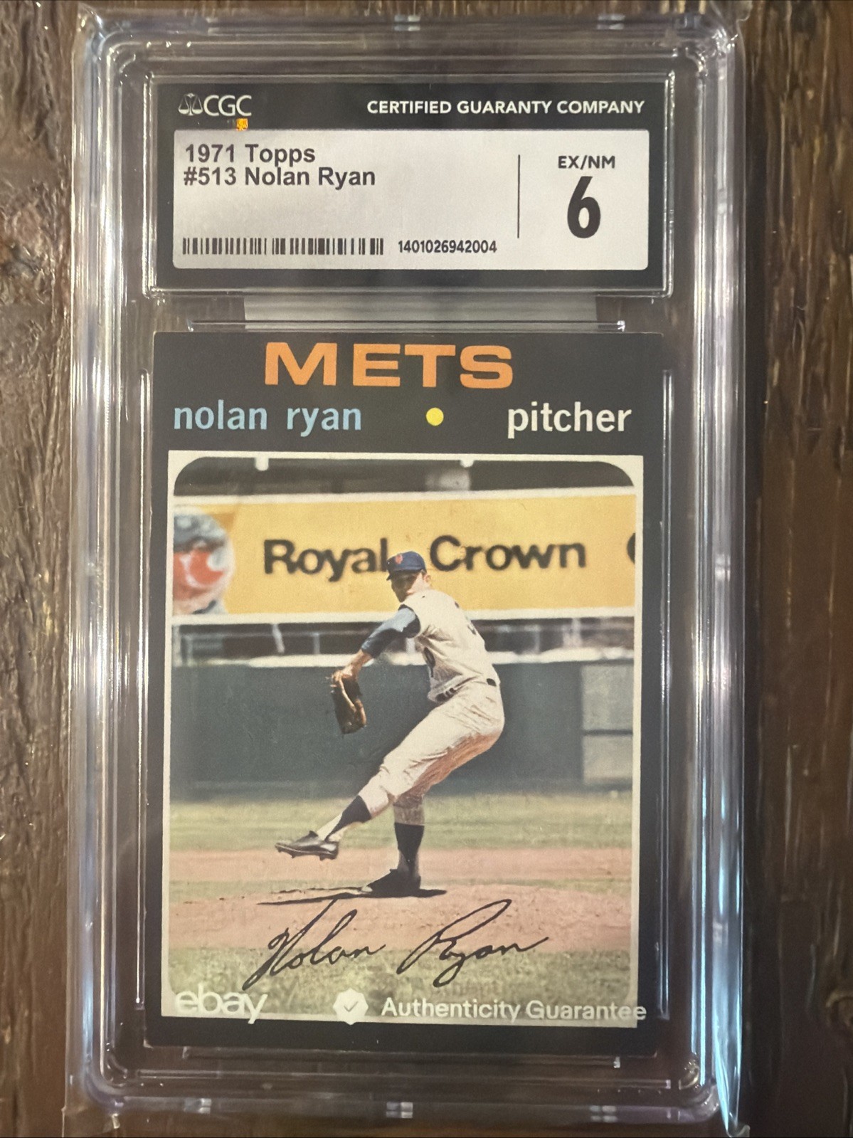 1971 Topps - Nolan Ryan #513 - SHARP 6!