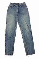 Vintage 80s Levis Mom Jeans Womens Size 10 26x30 16505-1212 Medium Wash USA Made