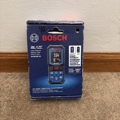 NEW Bosch GLM165-22 Blaze 165ft Ergonomic Cordless Laser Measure FREE SHIPPING!