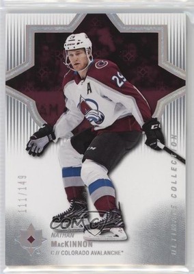 2018-19 Upper Deck Ultimate Collection 111/149 Nathan MacKinnon #35 3h1