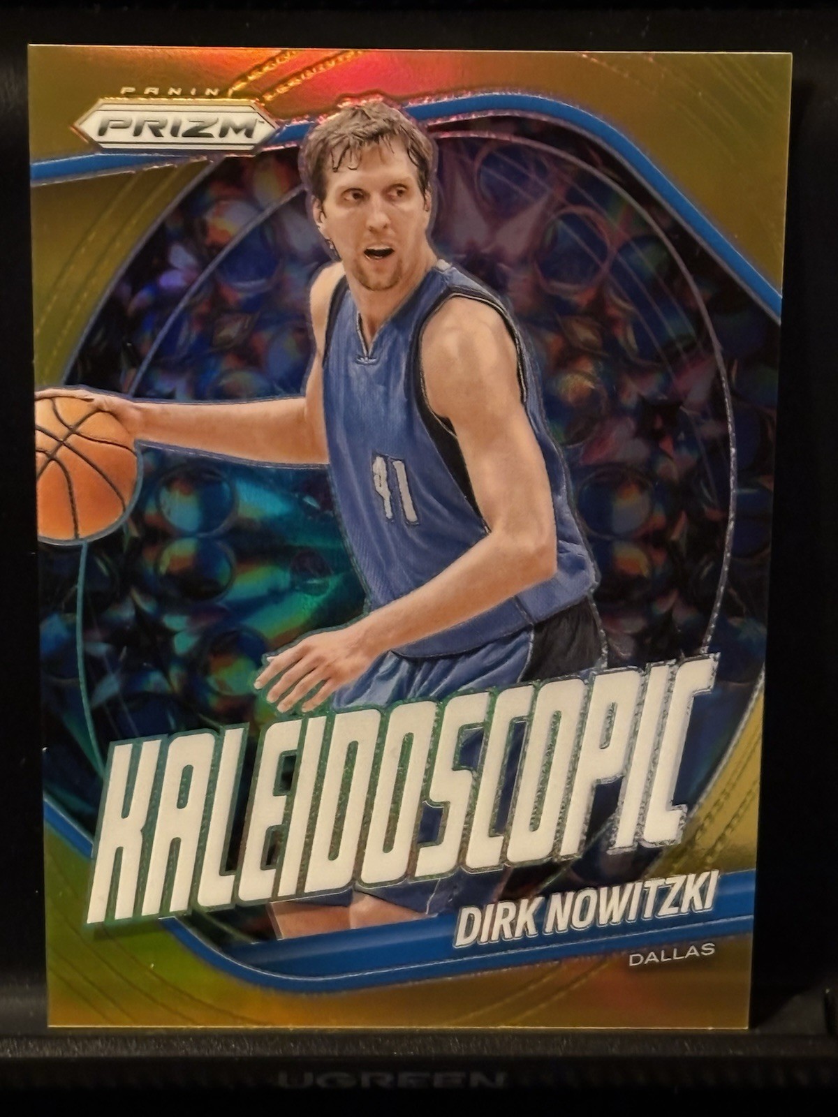Panini 2025-26 Prizm Dirk Nowitzki Mavericks Kaleidoscopic #14 #/10