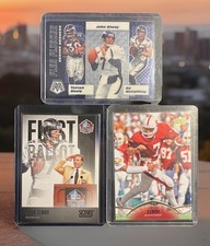 John Elway 3 Card Lot. Hall of Fame. Denver Broncos. Upper deck, Score & Panini!