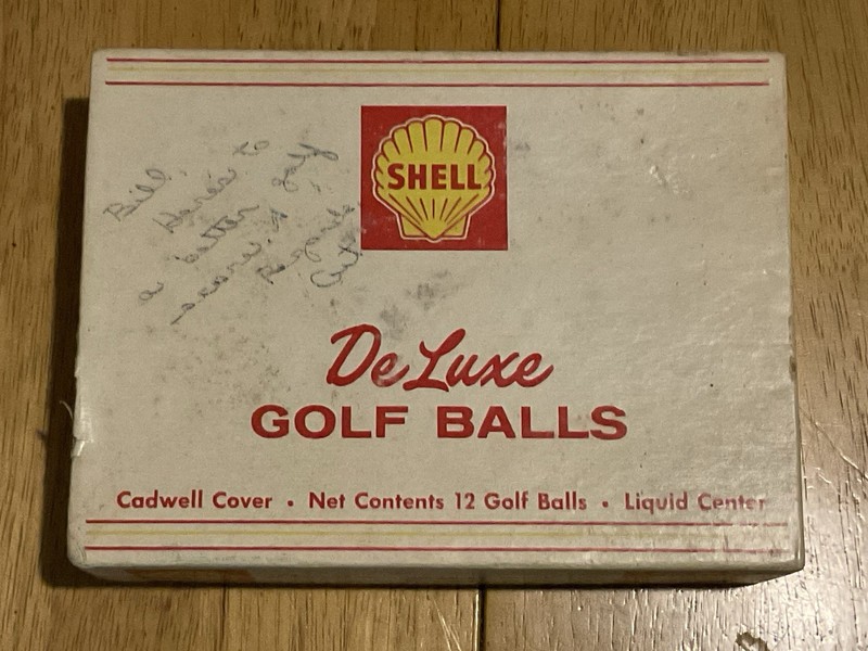 1 Dozen Vintage “Shell Oil Co.” Golf Balls in Original Box