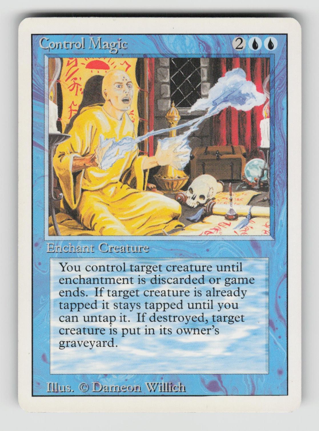 Control Magic Uncommon Revised Edition Magic: The Gathering Near Mint