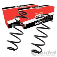 2X Mapco Fahrwerksfeder Federn Hinten Links+Rechts Passend FüR Seat Mii Skoda Ci