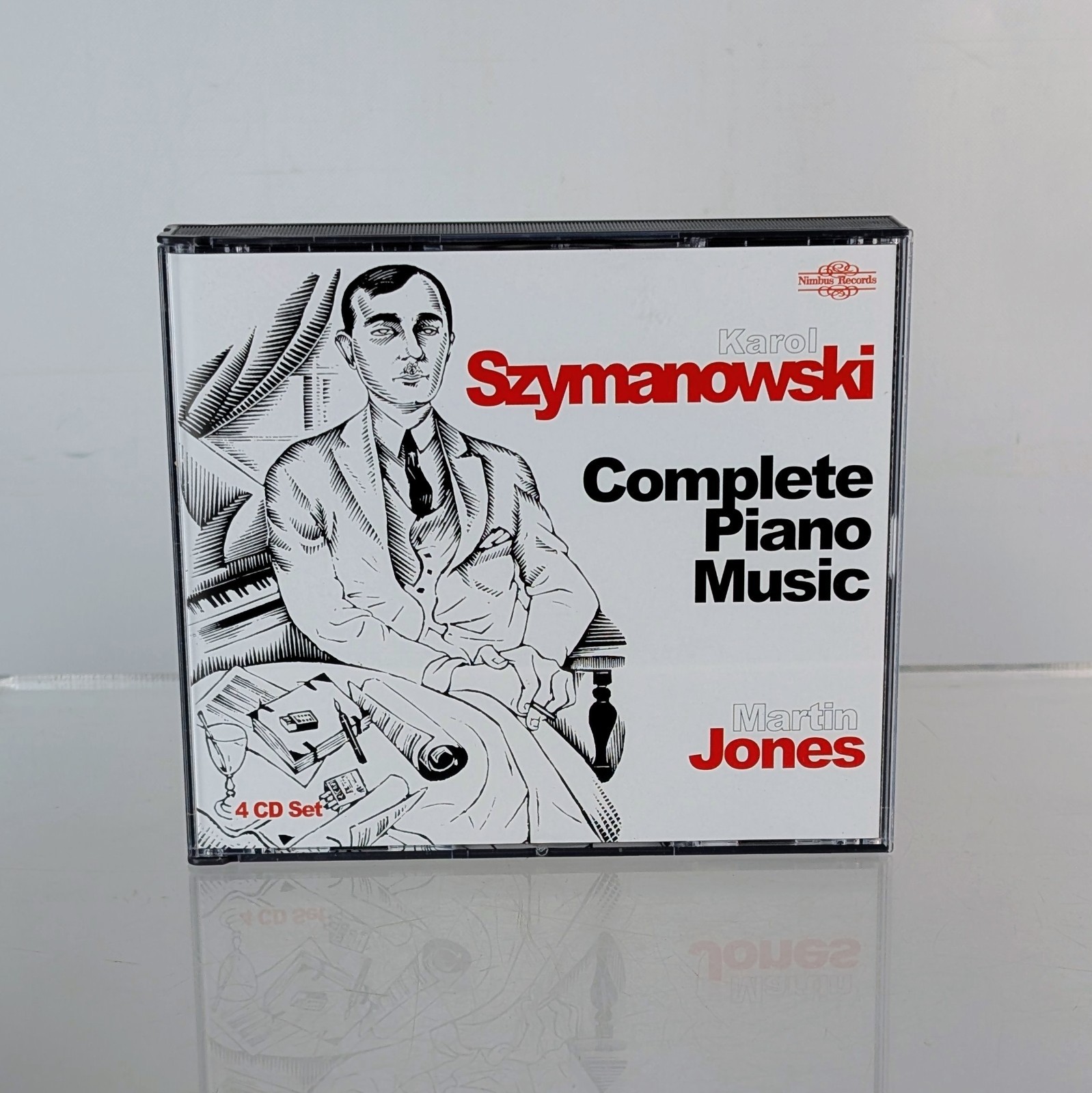Karol Szymanowski Complete Piano Chamber Music 4 x CD Album Box Set Martin Jones