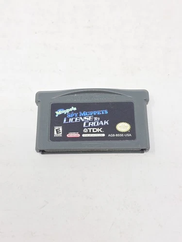 Spy Muppets License to Croak Nintendo Game Boy Advance GBA Cartridge Only