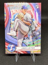 2024 Bowman's Best Jack Leiter Wave Refractor Rookie Texas Rangers #68