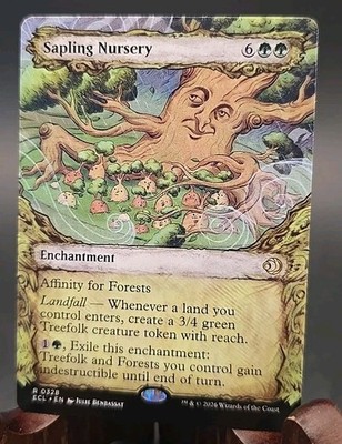 Sapling Nursery (Showcase) Lorwyn Eclipsed MTG Regular Near Mint 