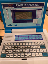 VTech Kinderlerncomputer Genius Leader Notebook aus den 90er Jahren Top Zustand