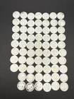 Lot Of 68 - Silver 1 Gram Rounds Indian Head Buffalo  .999 Silver Each