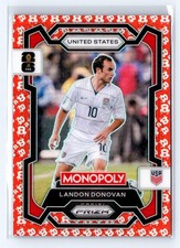 2026 Prizm Monopoly FIFA World Cup Landon Donovan Free Parking Prizm SP #48 USA