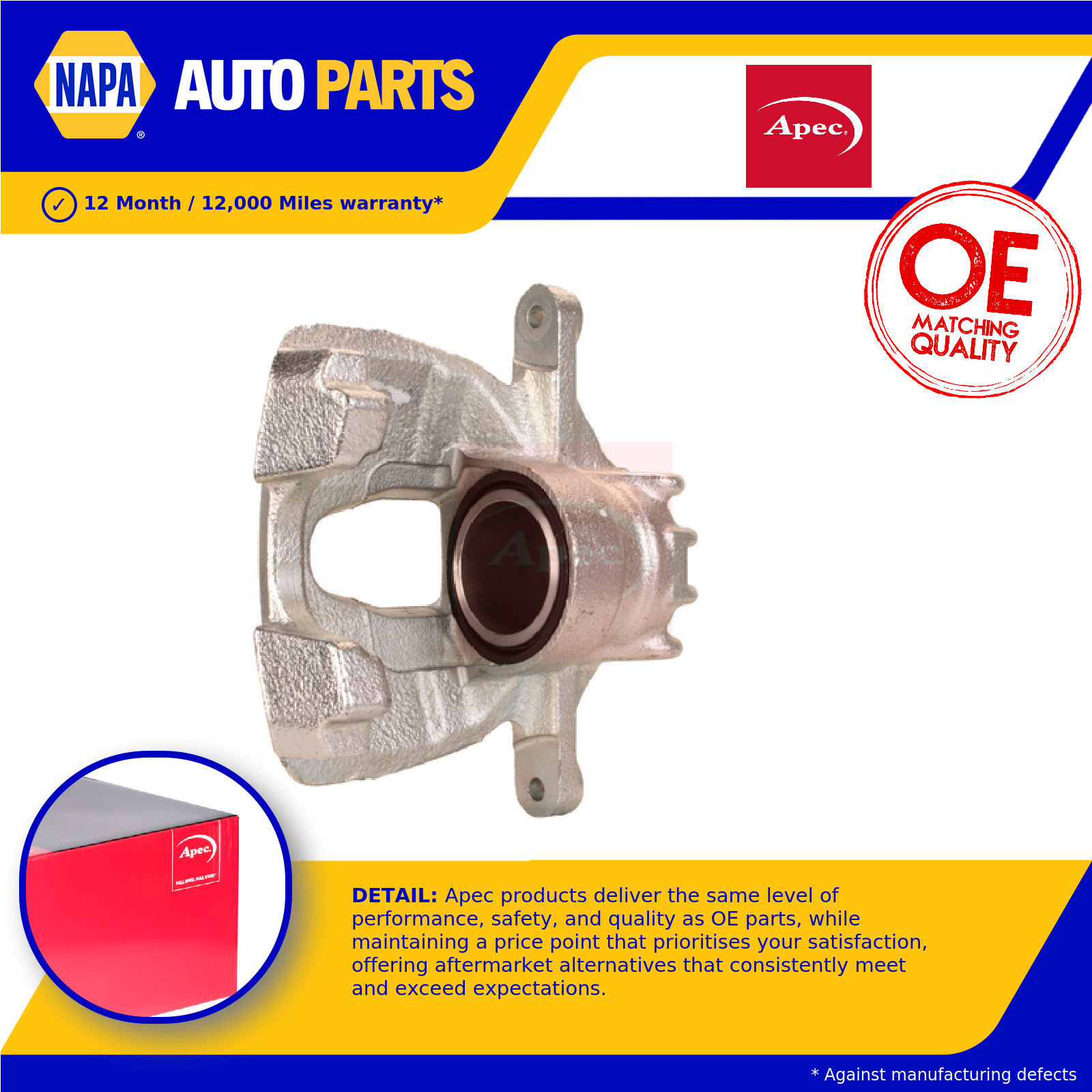 Brake Caliper LCA683N Apec 4401N8 Genuine Top Quality Guaranteed New