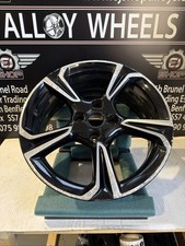 1 X VAUXHALL CORSA F SRI 9832281680 39182183 17" 7J ET38 ALLOY WHEEL SCRATCHED